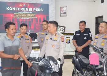 Polsek Ukui Bongkar Dua Kasus Curanmor, Komplotan Pencuri dan Penadah Dibekuk