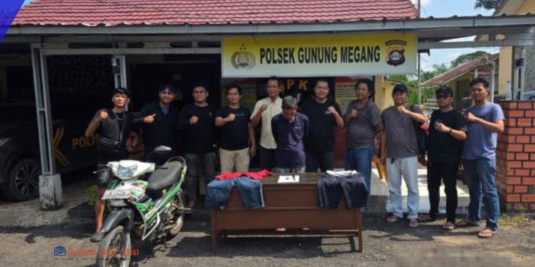 Kurang dari 48 Jam, Polsek Gunung Megang Ungkap Kasus Pembunuhan Warga Desa Gunung Megang Luar