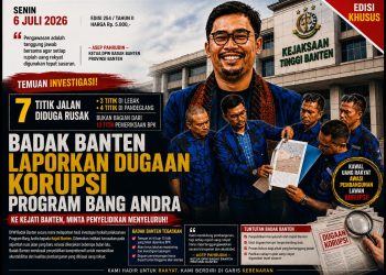 Badak Banten Laporkan Dugaan Kejanggalan Program Bang Andra ke Kejati Banten, Minta Penyelidikan Menyeluruh