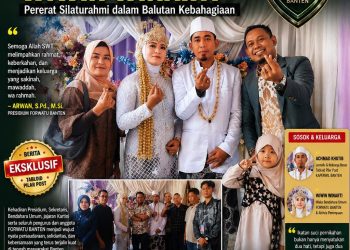 FORUM WARGA BERSATU BANTEN (FORWATU BANTEN) Hadiri Pernikahan Achmad Khotib–Wiwin Winarti, Pererat Silaturahmi dalam Balutan Kebahagiaan