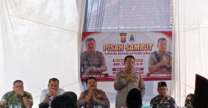 Pisah Sambut Kapolsek Wanasalam, Estafet Kepemimpinan Demi Penguatan Kamtibmas