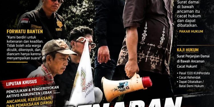 KI BANGKOL: “KEBENARAN TIDAK AKAN BISA DIBUNGKAM, HUKUM HARUS BERDIRI TEGAK TANPA PANDANG BULU”