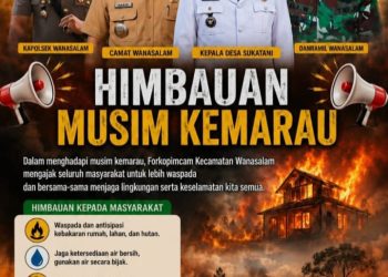 Forkopimcam Wanasalam Bersatu! Serukan Perang Melawan Ancaman Kebakaran di Musim Kemarau, Keselamatan Warga Jadi Prioritas Utama