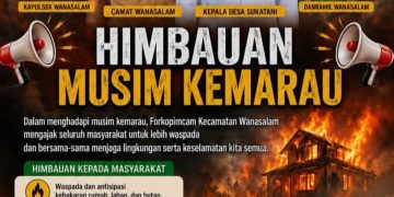 Forkopimcam Wanasalam Bersatu! Serukan Perang Melawan Ancaman Kebakaran di Musim Kemarau, Keselamatan Warga Jadi Prioritas Utama