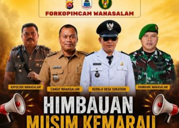 Forkopimcam Wanasalam Bersatu! Serukan Perang Melawan Ancaman Kebakaran di Musim Kemarau, Keselamatan Warga Jadi Prioritas Utama