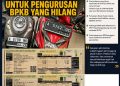 Pemilik Kendaraan Buat Surat Pernyataan untuk Pengurusan BPKB yang Hilang