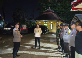Kapolsek Wanasalam Pimpin Patroli Gabungan Malam, TNI–Polri dan Satpol PP Kompak Jaga Kamtibma