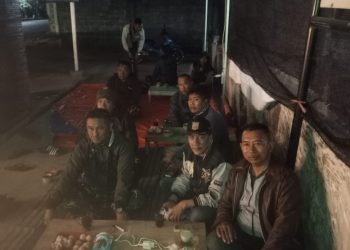 Nobar Koramil 0818/12 Bantur Meriah! Warga Tumpah Ruah Saksikan Duel Prancis vs Inggris di Galeri UMKM