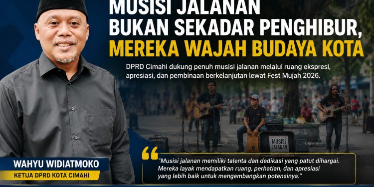 Ketua DPRD Cimahi Dorong Musisi Jalanan Naik Kelas: “Bukan Sekadar Penghibur, Mereka Wajah Budaya Kota”