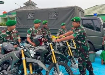 Kodim 0427/Way Kanan Tambah Kendaraan Dinas, Dandim Tekankan Perawatan dan Tanggung Jawab