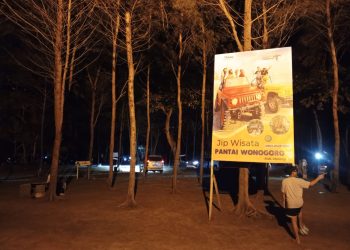 Pantai Wonogoro, Surga Romantis Malang Selatan yang Makin Memikat di Malam Hari