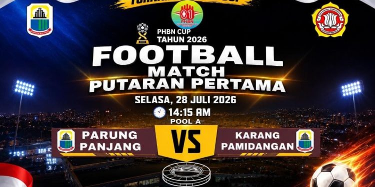 PHBN Cup 2026 Resmi Bergulir, Parung Panjang Hadapi Karang Pamidangan di Laga Pembuka