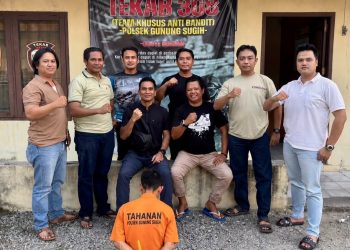 Tekab 308 Presisi Polsek Gunung Sugih Ringkus Pelaku Curat, Motor Curian Senilai Puluhan Juta Berhasil Disita