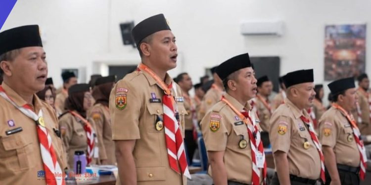 Bupati Aep Hadiri Muscab Kwarcab Karawang, Dorong Lahirnya Pemimpin Visioner untuk Pramuka 2026–2031
