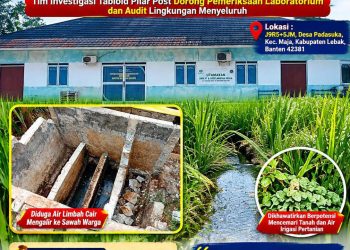Diduga Limbah Cair Dapur SPPG Dewi Melati Mengalir ke Persawahan Produktif Warga, Tim Investigasi Desak Uji Laboratorium dan Audit Lingkungan Menyeluruh