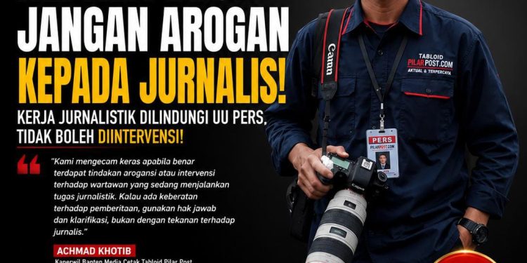 Achmad Khotib kecam dugaan arogansi oknum kepala desa terhadap jurnalis di Malingping