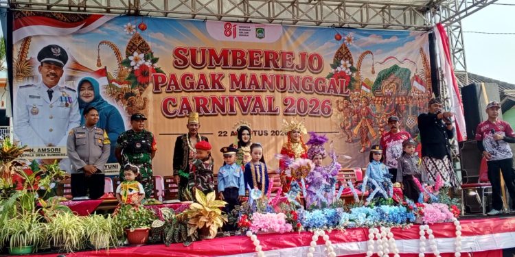 Karnaval Sumberejo Pagak Sukses Besar, Jalur Gunung Geger Mulus Perlancar Arus Budaya.