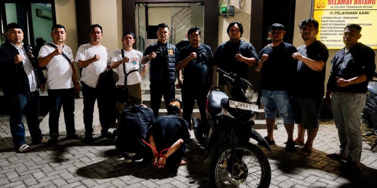 Kurang dari 6 Jam, Tekab 308 Polsek Terbanggi Besar Tangkap Dua Pelaku Curas