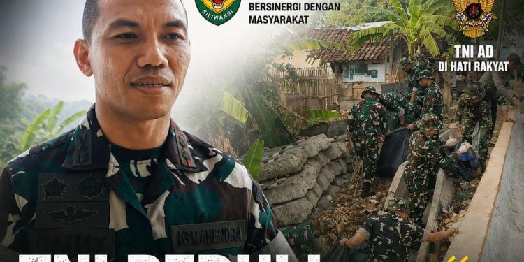 TNI Peduli Sampah, Kodim 0603 Lebak Ajak Masyarakat Jaga Kebersihan Lingkungan