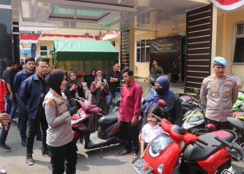 Kapolres Lebak: 10 Kasus Curanmor Berhasil Diungkap oleh Sat Reskrim Polres Lebak dan Polsek Jajaran