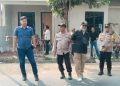 Polsek Kedungwaringin Kawal Pendaftaran Bakal Calon Kades H. Ibnu, Ribuan Pendukung Hadir Tertib