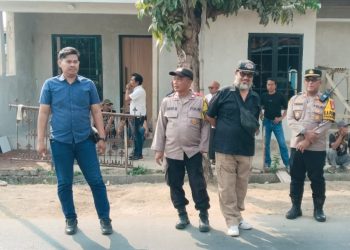 Polsek Kedungwaringin Kawal Pendaftaran Bakal Calon Kades H. Ibnu, Ribuan Pendukung Hadir Tertib