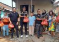 GMBI Lampung Bersama Polda Bagikan Sembako, Wujud Kepedulian Sambut HUT RI ke-81