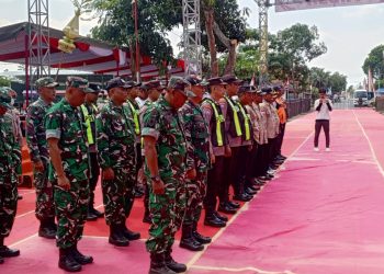 Jelang Clumprit Spektakuler Karnaval 2026, Muspika Pagelaran Gelar Apel Pengamanan