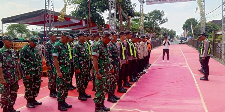 Jelang Clumprit Spektakuler Karnaval 2026, Muspika Pagelaran Gelar Apel Pengamanan