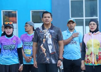 Genap 10 Tahun, Bantaeng Runners Community Makin Solid, Bupati Bantaeng Lepas Peserta Lari
