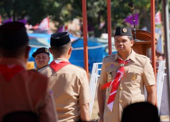 Pimpin Apel Hari Pramuka ke-65, Bupati Bantaeng Dorong Generasi Muda Berkarakter dan Mandiri