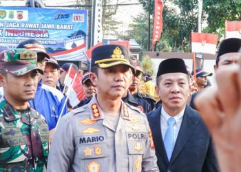 Polresta Karawang Gelar Apel Kebangsaan “Jaga Rawat Jawa Barat untuk Indonesia”