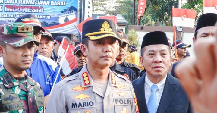 Polresta Karawang Gelar Apel Kebangsaan “Jaga Rawat Jawa Barat untuk Indonesia”