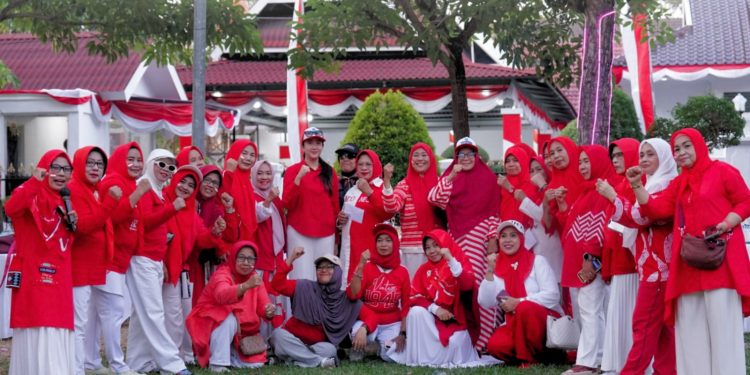 Semarak HUT ke-81 RI, Ketua TP PKK Bantaeng Ikuti Lomba Kemerdekaan