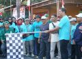 Semarak HUT ke-81 RI, Bupati Bantaeng Lepas Jalan Santai Beja dan Bada Family