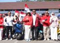 Semarak HUT ke-81 RI, Bupati Bantaeng Buka Konvoi 140 Kendaraan Klasik