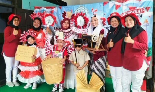 Gebyar HUT RI ke-81, TK Robiatul Adawiyah Semarakkan Kemerdekaan dengan Lomba Ibu dan Anak