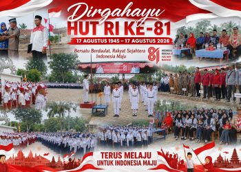 Upacara HUT RI ke-81 di Desa Panang Jaya Berlangsung Tertib, Aman dan Penuh Khidmat  Subjudul: