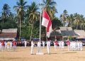 Upacara HUT Kemerdekaan RI di Wanasalam Berlangsung Khidmat, Pengibaran Merah Putih Berjalan Lancar