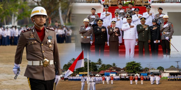 Merah Putih Diturunkan, Semangat Kemerdekaan Membara di Gunung Sugih
