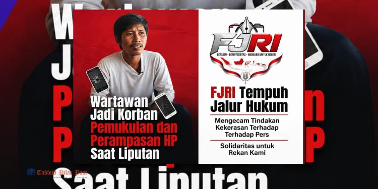 Wartawan Diduga Dipukul dan HP Dirampas Saat Liputan di Bantaeng, FJRI Desak Polisi Usut Tuntas