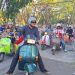 Semarak HUT RI ke-81, Bupati Bantaeng Motoran Santai Bareng Komunitas Vespa