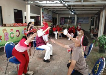 Kapolsek Gedangan Gelar Lomba HUT RI ke-81, Gelak Tawa Warnai Keakraban Tanpa Sekat