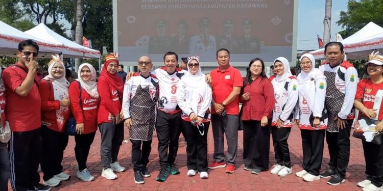 Semarak HUT RI ke-81, Bupati Karawang Gelar Lomba Sekaligus Galang Donasi untuk Korban Gempa NT