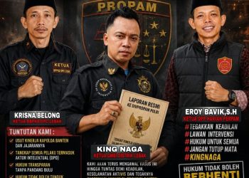 LSM GMBI, Ormas BPPKB dan PERPAM Resmi Laporkan Kapolda Banten Ke Propam Mabes Polri : Akankah Hukum Berhenti Karena Nilai Materi ???