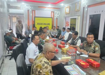 Gelar Rakor di Polres Malang, Muspika Sumawe Matangkan Pengamanan 48 Peserta Druju Culture Carnaval 2026