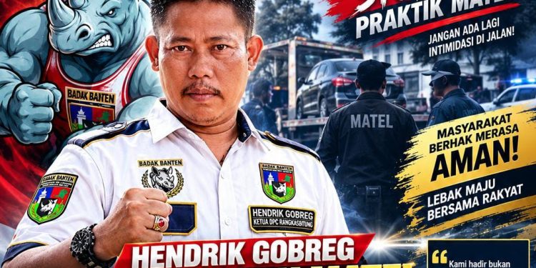 Hendrik  Gobreg Desak Praktik Matel di  Kabupaten Lebak Tertibkan