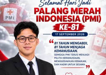 KSSD Ucapkan Selamat Hari Jadi ke-81 PMI, Tegaskan Semangat Kemanusiaan Tak Pernah Berhenti