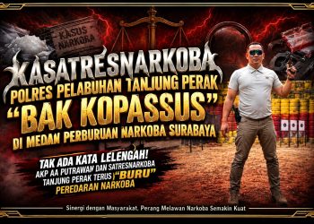 BAK KOPASSUS DI MEDAN PERBURUAN NARKOBA, AKP AA PUTRAWAN TAK KENAL LELAH KEJAR JARINGAN NARKOTIKA