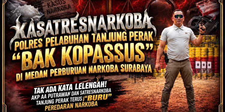 BAK KOPASSUS DI MEDAN PERBURUAN NARKOBA, AKP AA PUTRAWAN TAK KENAL LELAH KEJAR JARINGAN NARKOTIKA